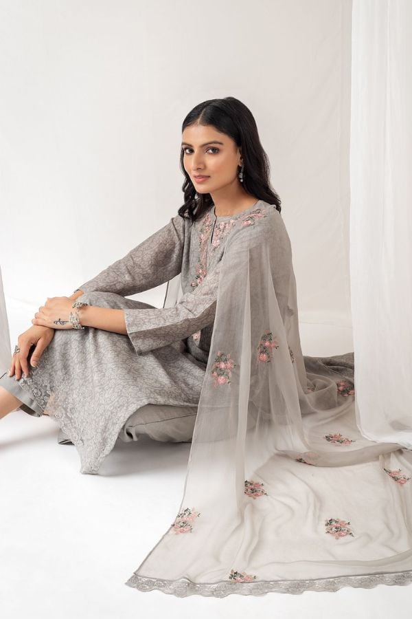 Naariti Alanka Pure Linen Embroidered Salwar Suits AGOG-02