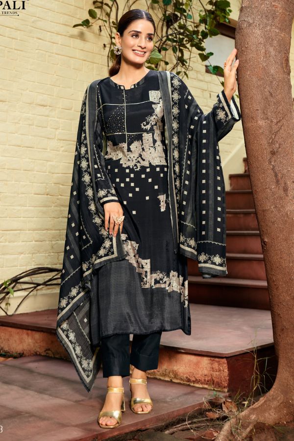 Rupali Fashion Palak Designer Suit 19003
