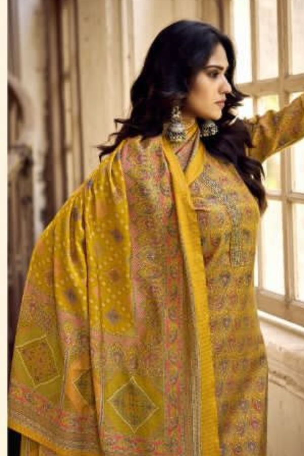 Siyoni Designer Teresa Pure Muslin Silk Salwar Suits 71001