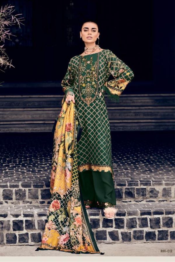 Varsha Fashion Rahi Modal Silk Printed Ladies Suit RH-02