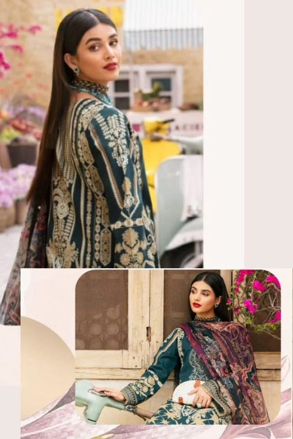 Viona Suit Lamh-e-Kashmir Velvet Winter Suit for Women 1006