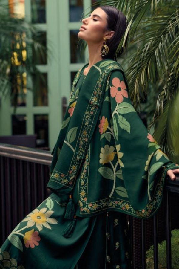 Kilory Trendz Zarina Pashmina Winter Collection Suits 672