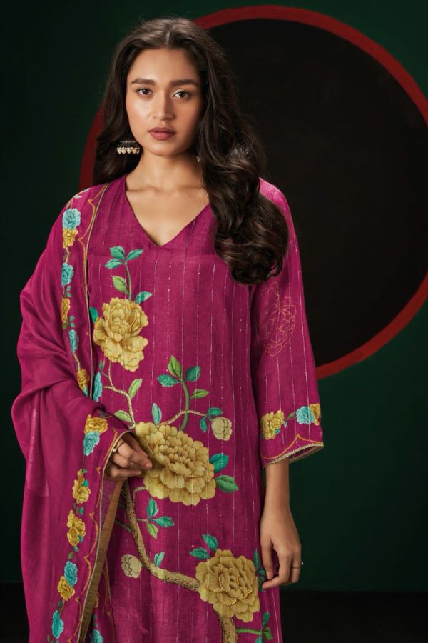 Ganga Fashion Taylee S2065 Russian Silk Ladies Salwar Suit S2065-A