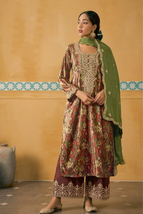 Kimora Fashion Husn E Ishq Velvet Winter Salwar Suit S0043