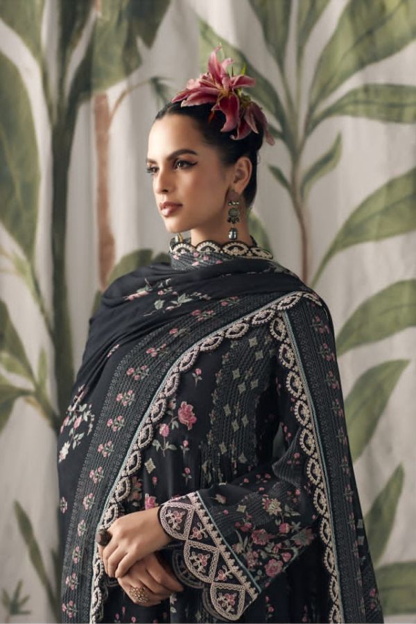 Kimora Fashion Mashaallah Pure Maslin Printed Salwar Suits 9226
