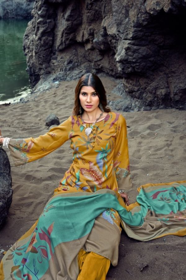 Masakali Fashion Hasrat 3 Pashmina Printed Salwar Suit 95006