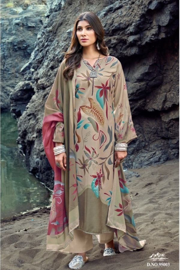 Masakali Fashion Hasrat 3 Pashmina Printed Salwar Suits 95003