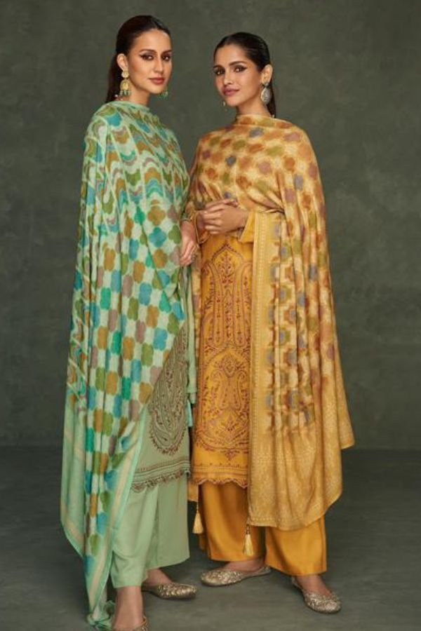 Mumtaz Arts Jannat E Hoor Pashmina Winter Salwar Suit 71006