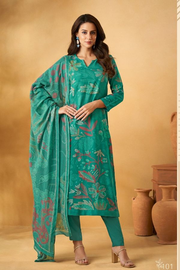 Sahiba Esta Feedora Pashmina Printed Winter Unstitched Salwar Suit 101