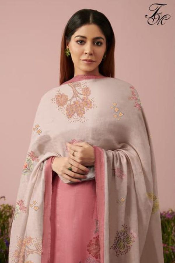 Sahiba TM Flower Valley Linen Printed Salwar Suit 965