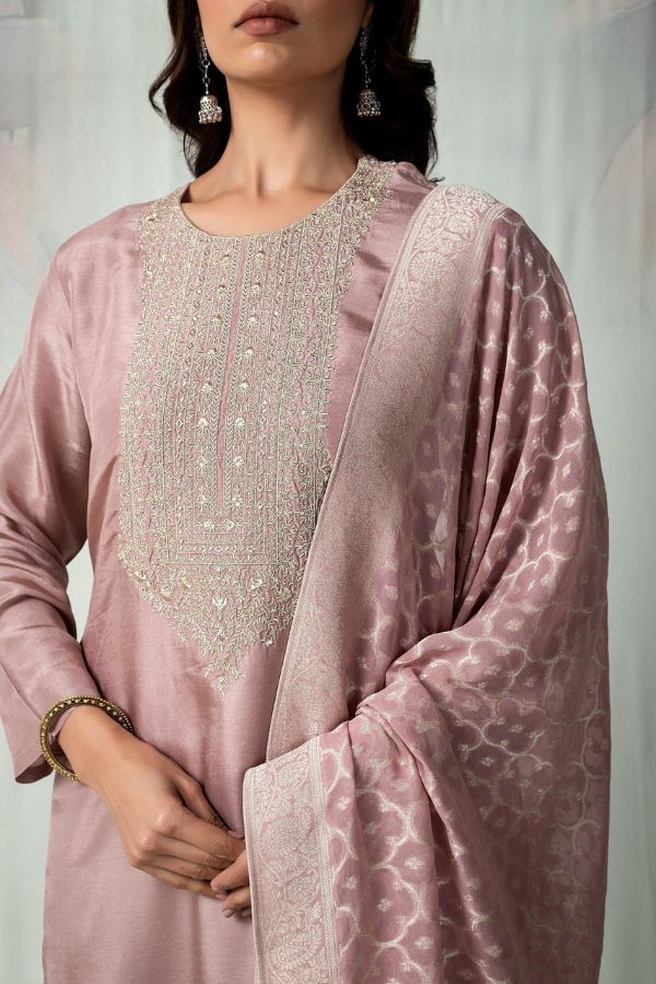 Naariti Ravish Silk Embroidered Salwar Suits AGOG-01