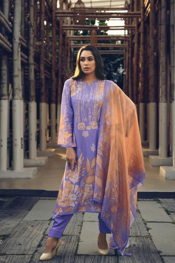 Sadhana Fashion Kavleen Pure Muslin Silk Suit Salwar 10018