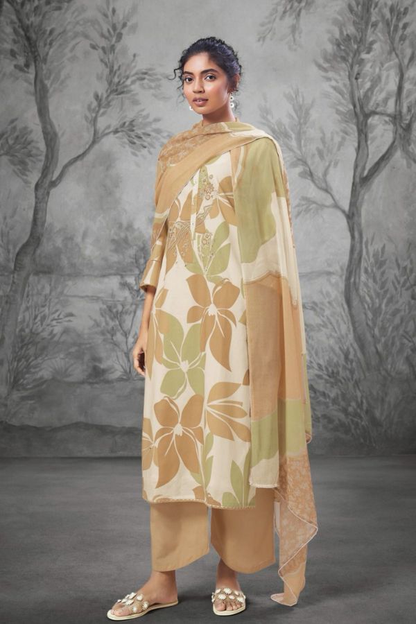 Ganga Fashions Ekveera S2210 Cotton Printed Ladies Suit S2210-C
