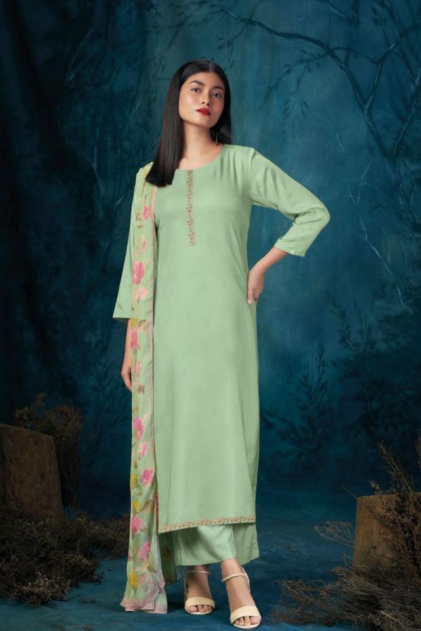 Ganga Fashions Jiyana S2395 Cotton Salwar Suit S2395-D