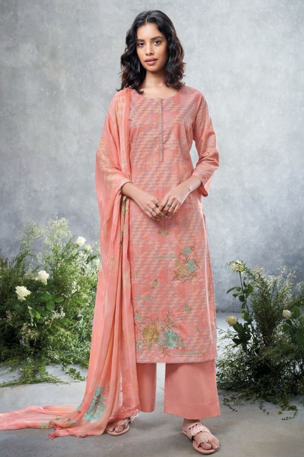Ganga Fashions Lottie S2274 Premium Cotton Suit S2274-A