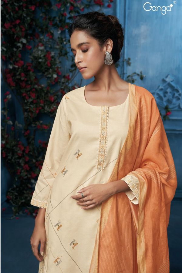 Ganga Fashions Minnie S2321 Cotton Salwar Suits S2321-C