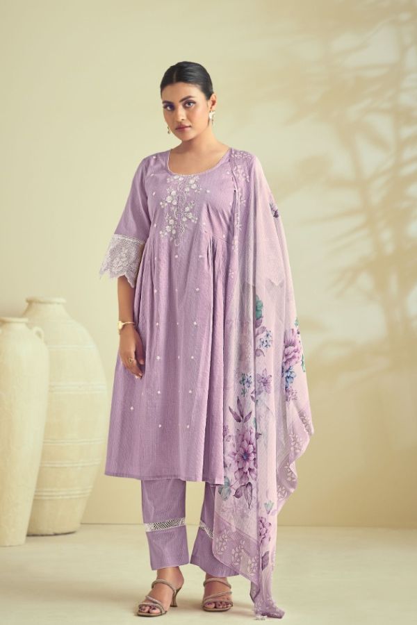 Ganga Fashions Reyna Kaatha Superior Cotton Ladies Suit 10047