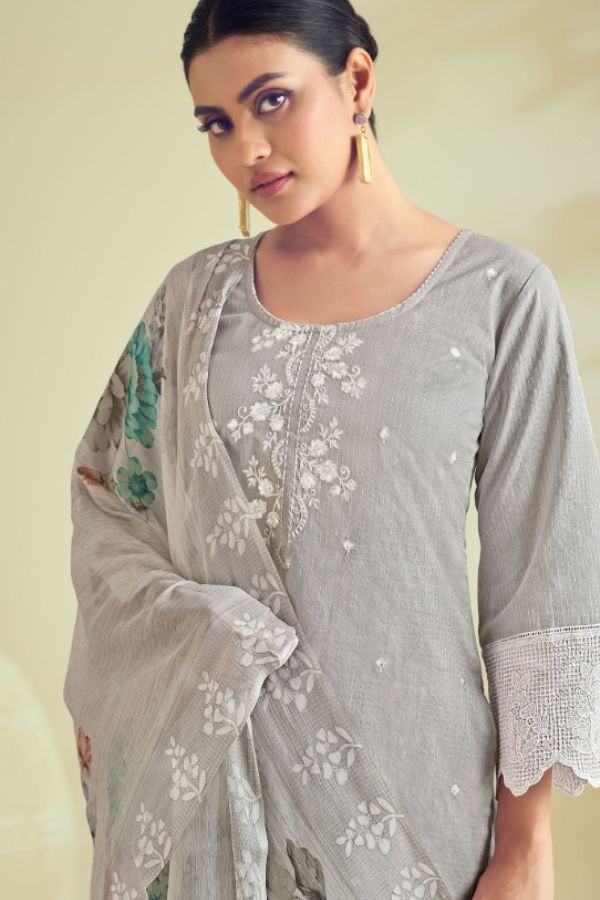 Ganga Fashions Reyna Kaatha Superior Cotton Ladies Suit 10046