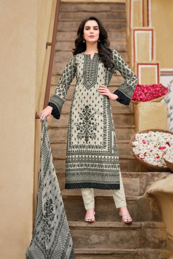 Glossy Simar Melody Pure lawn cotton Suits 4106