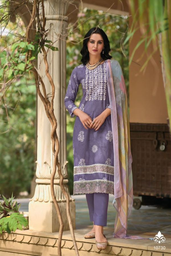Ibiza Lifestyle First Look Lawn Cotton Printed Salwar Suit 10730