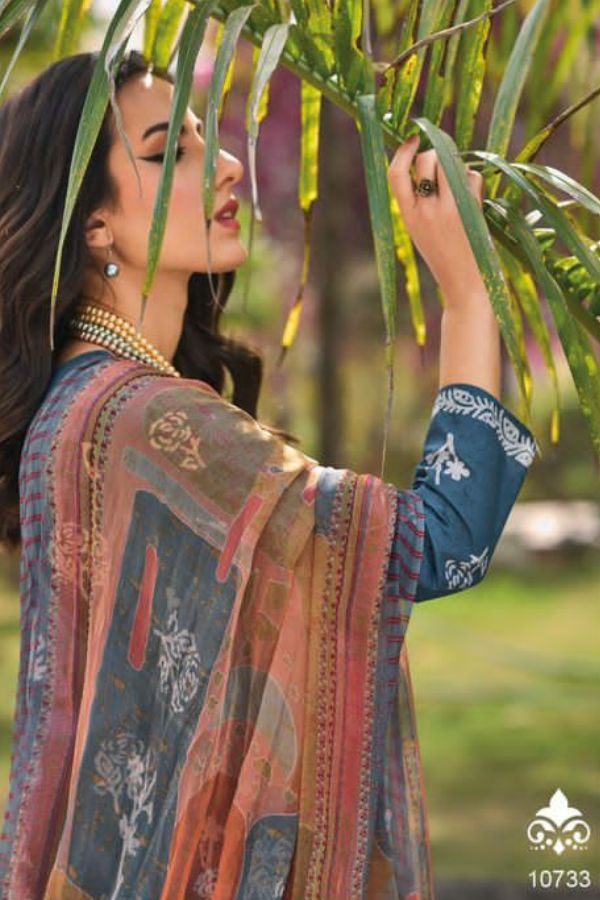 Ibiza Lifestyle First Look Lawn Cotton Printed Salwar Suits 10733