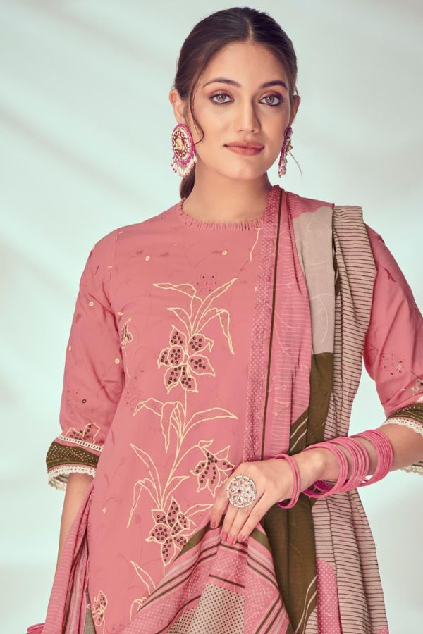 Jay Vijay Prints Kahani Pure Cotton Khadi Salwar Suits 8891