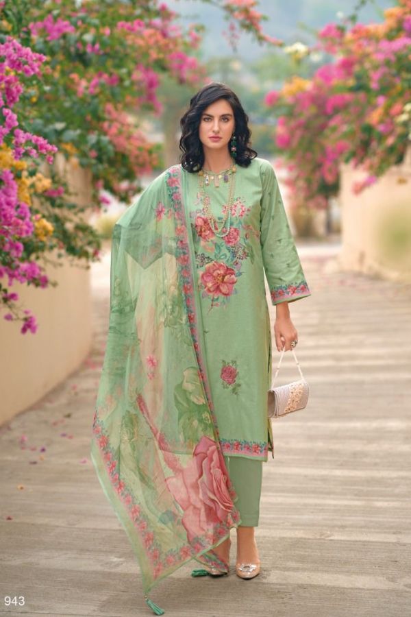 Kilory Trendz High Society Pure Lawn Cotton Salwar Suit 943