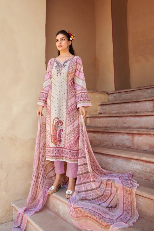 Rupali Fashion Saugat Ladies Unstitched Salwar Suit 8801