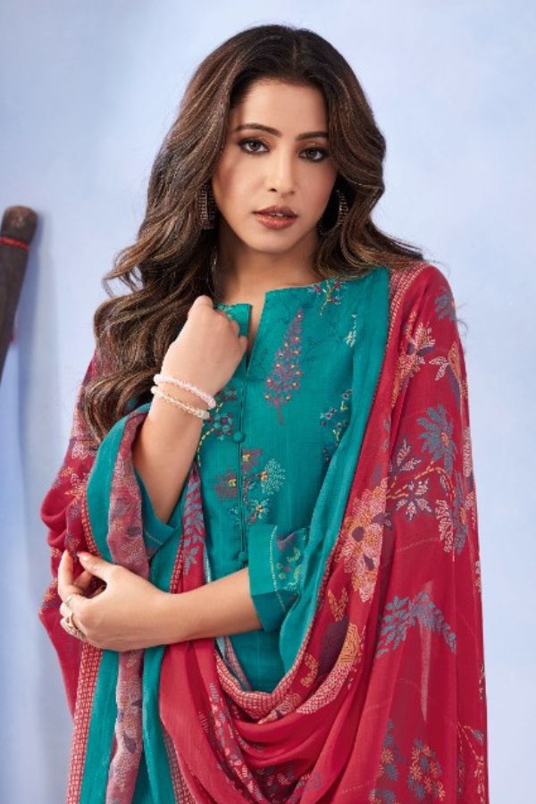 Sahiba Esta Esaira Camila Cotton Ladies Salwar Suits 101