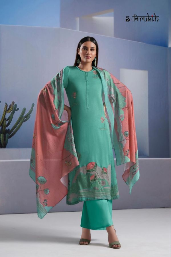Sahiba S-Nirukth Sunheri Cotton Printed Salwar Suit 332