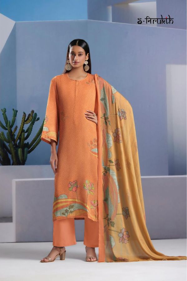 Sahiba S-Nirukth Sunheri Cotton Printed Salwar Suit 367