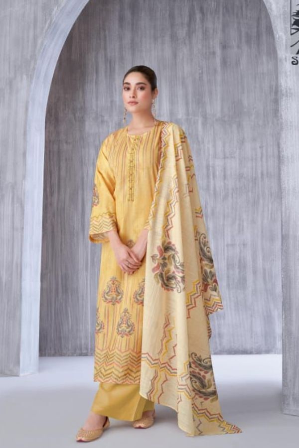 Sahiba Silk Line Moscow Cotton Ladies Salwar Suit 1284