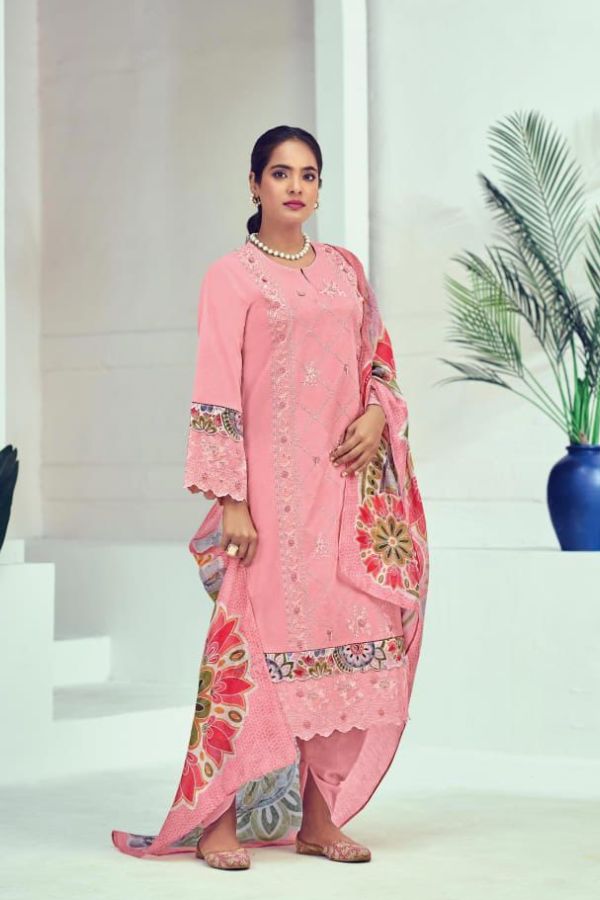 Sahiba Summer Shine Moscow Cotton Ladies Salwar Suit 8321