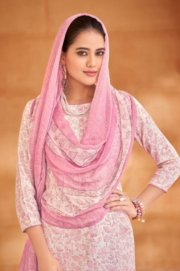 Salvi Fashion Sarika Jam Silk Printed Salwar Suits 1001