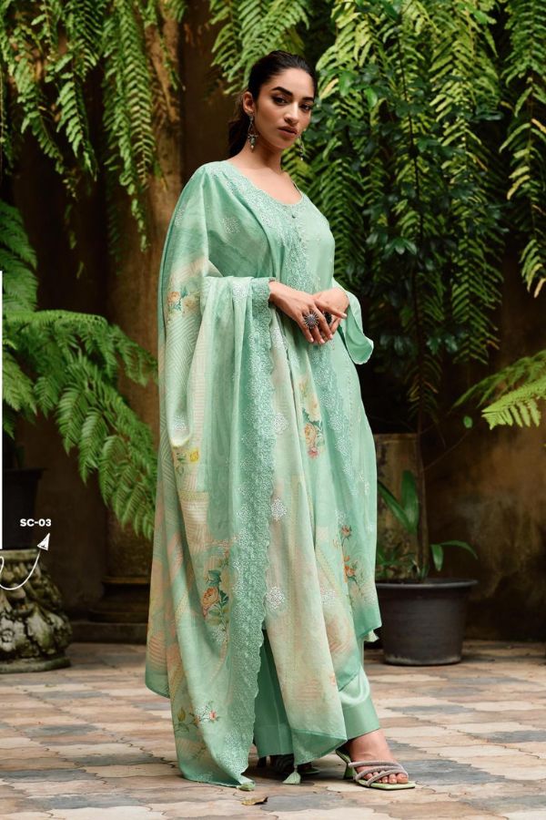 Varsha Fashion Splendor Collection Cotton Salwar Suit SC-03