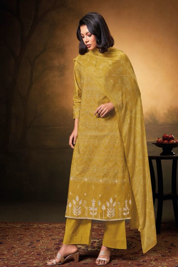 Ganga Fashions Ekayan S2537 Cotton Salwar Suit S2537-D