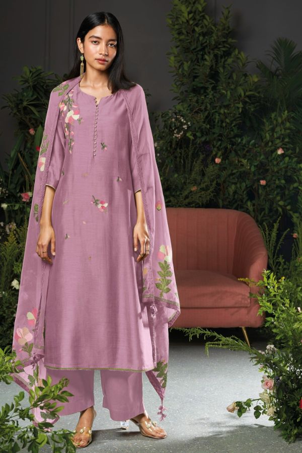 Ganga Fashions Jassica S2344 Silk Salwar Suits S2344-A