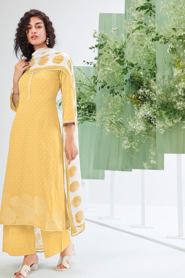 Ganga Fashions Khushi S1593 Cotton Salwar Suit S1593-E