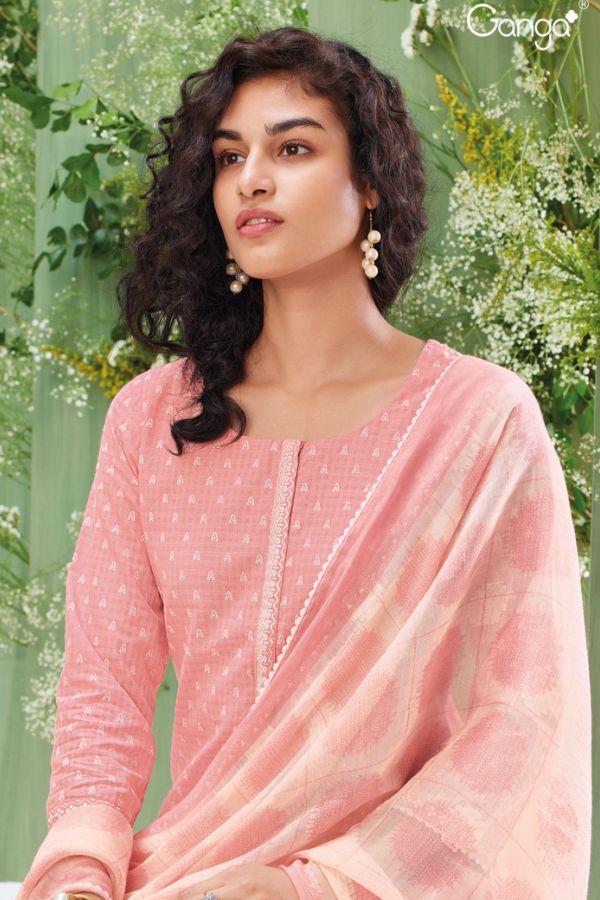 Ganga Fashions Khushi S1593 Cotton Salwar Suits S1593-B