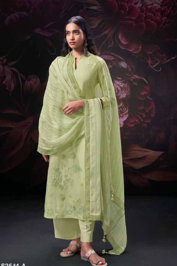 Ganga Fashions Malaika S2541 Cotton Suit S2541-A
