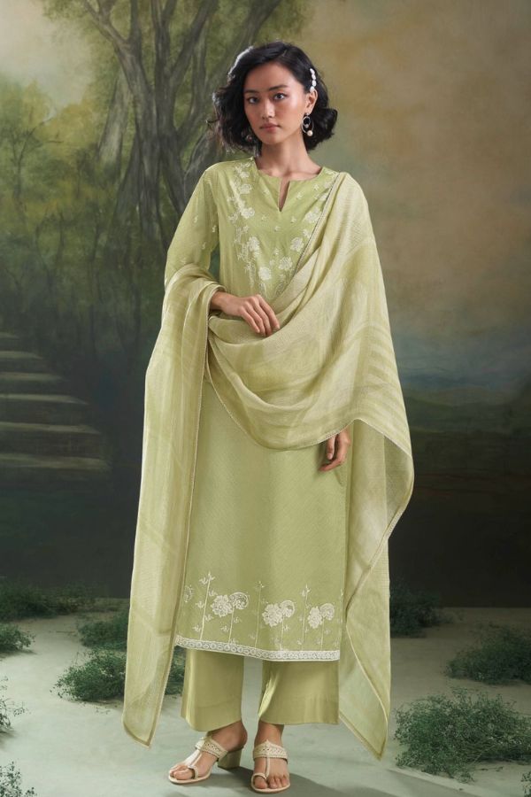 Ganga Fashions Zavian Cotton Printed Salwar Suit C1858