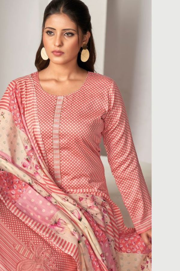 Ibiza Lifestyle Nafiza Jam Cotton Printed salwar suits 10832