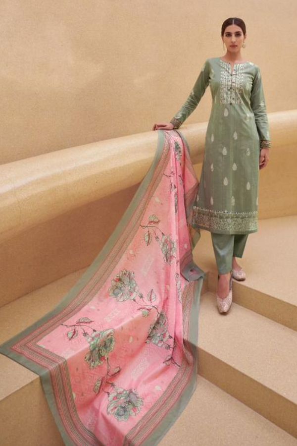 Karachi Prints Amberlee Cambric Printed Salwar Suit 35002