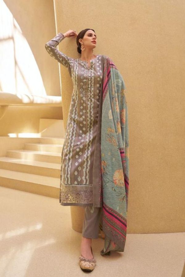 Karachi Prints Amberlee Cambric Printed Salwar Suits 35005