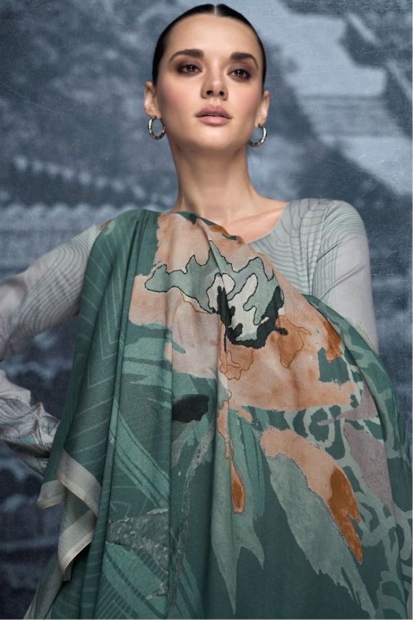 Kesar Karachi Zara New Jam Silk Printed Ladies Salwar Suits 34005