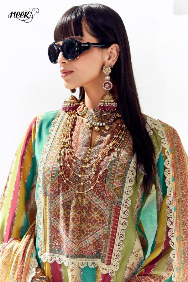 Kimora Fashion Heer Layla Cotton Lawn Unstitched Suits 9281