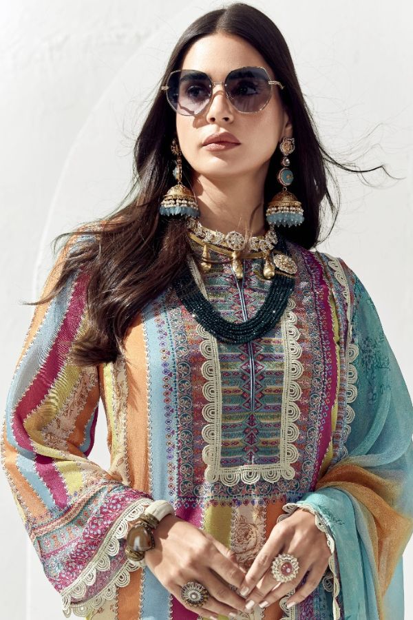 Kimora Fashion Heer Layla Cotton Lawn Unstitched Suits 9282