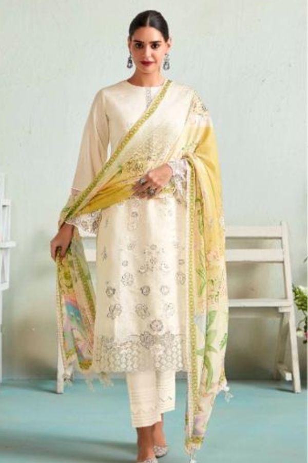Kimora Fashion Heer Maasoomiyat Cotton Lawn Unstitched Suit 9292