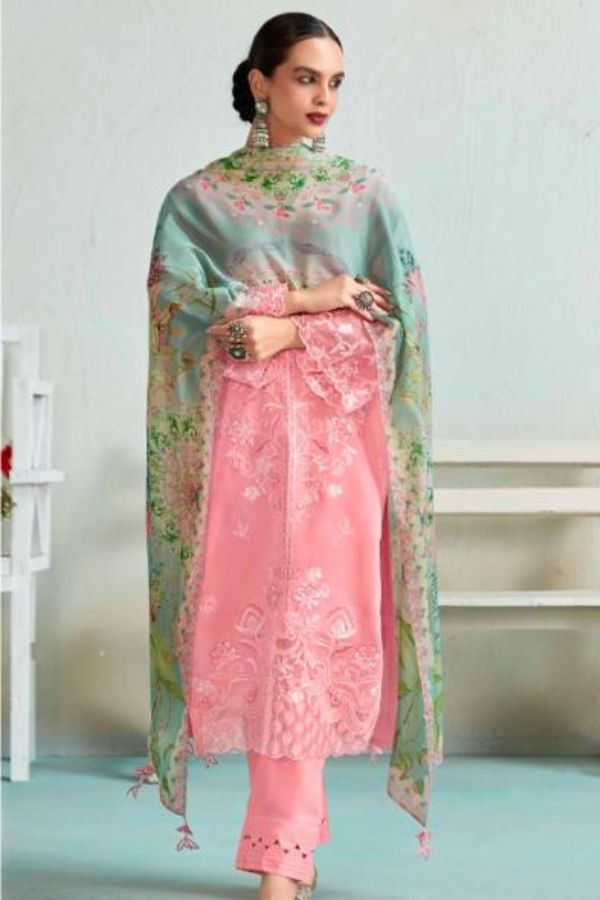 Kimora Fashion Heer Maasoomiyat Cotton Lawn Unstitched Suit 9293