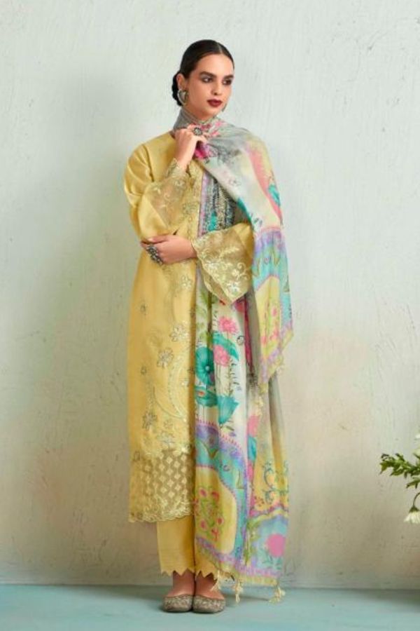 Kimora Fashion Heer Maasoomiyat Cotton Lawn Unstitched Suit 9295